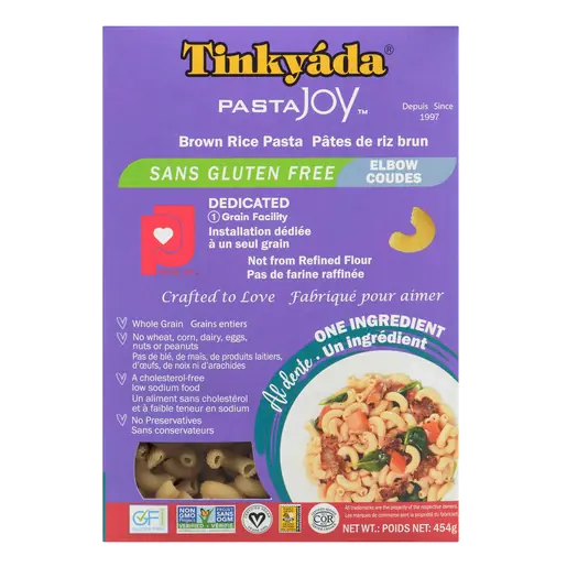 Pasta Joy Gluten-Free Brown Rice Pasta Elbow 454 g