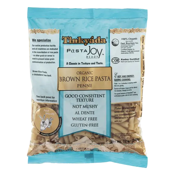Organic Penne Brown Rice Pasta