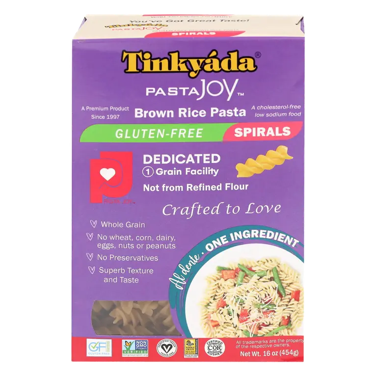 Spirals Brown Rice Pasta