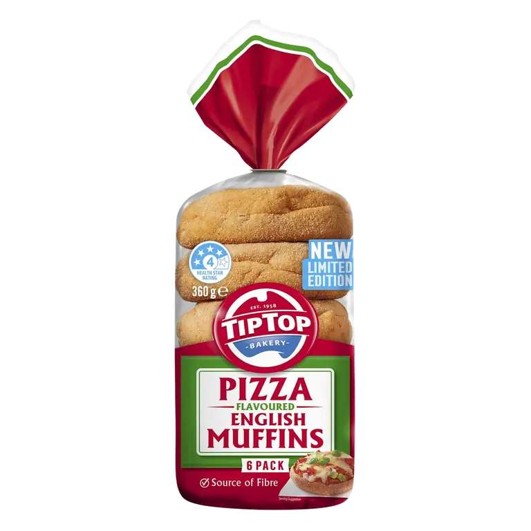 English Muffins Bakery Goods Pizza Flavoured