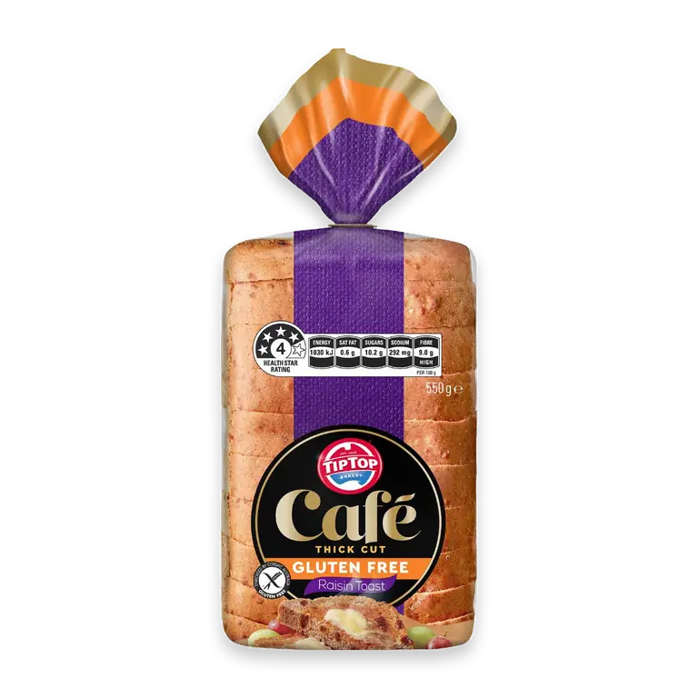 Gluten Free Cafe Thick Cut Raisin Toast