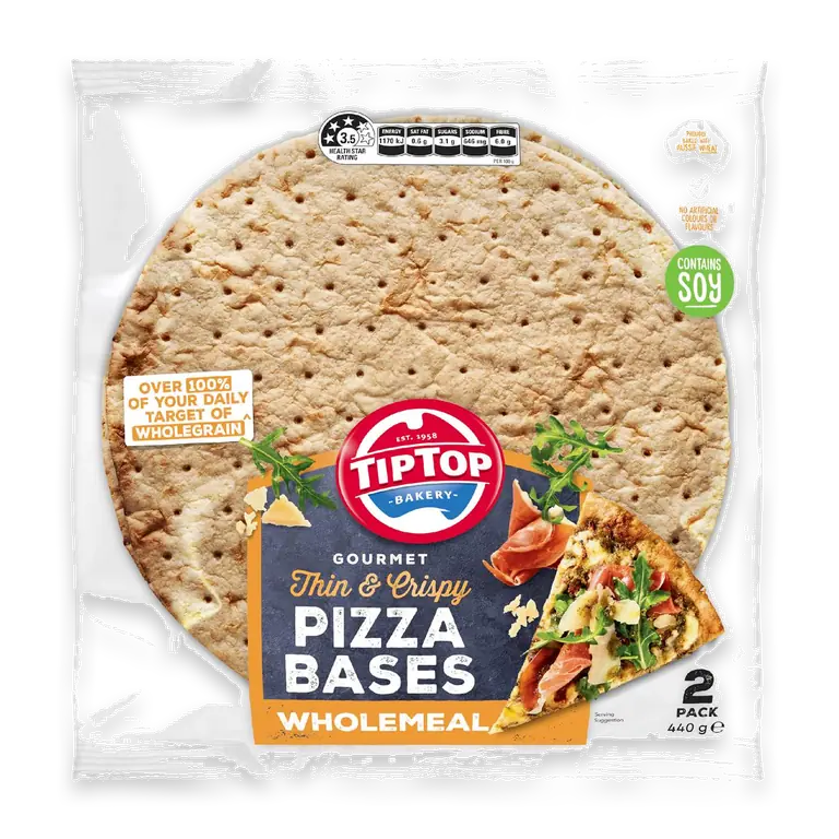 Gourmet Pizza Bases Wholemeal
