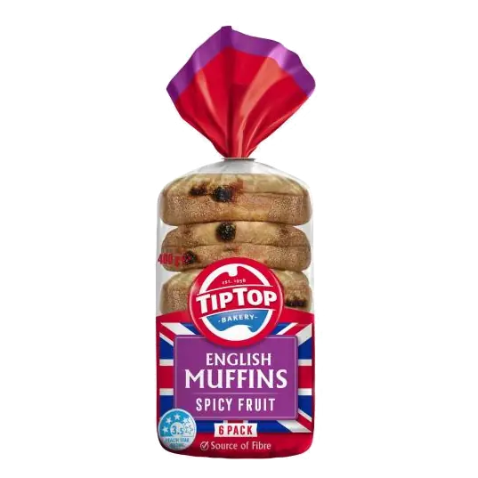 Muffins English Fruit & Spice