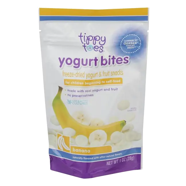 Tippy Toes Banana Yogurt Bites