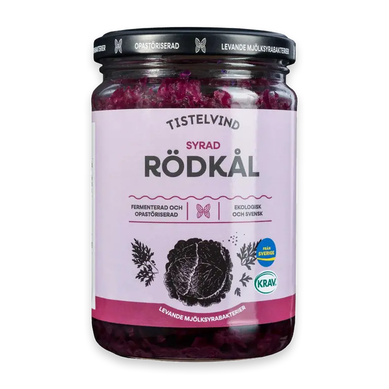 Rödkål Naturligt Syrad