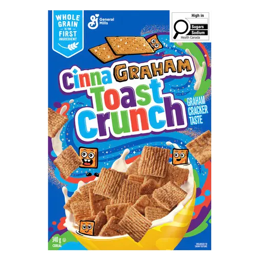Cinnagraham Toast Crunch Cereal 340 g