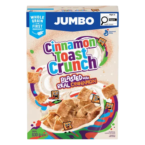 Cinnamon Toast Crunch Cereal Jumbo 830 g