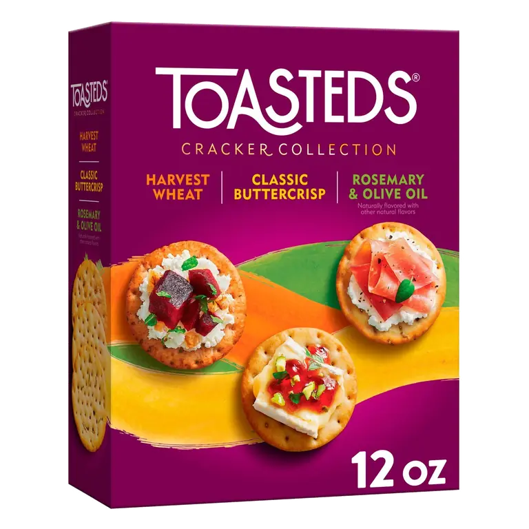 Artisan Collection Crackers, Buttercrisp; Wheat; Rosemary; Olive Oil