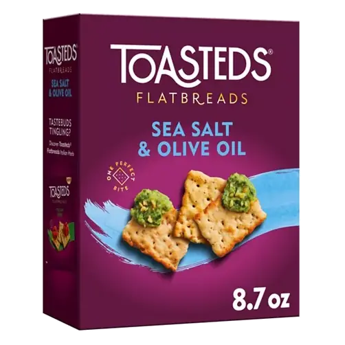 Crackers, Sea Salt and Olive Oil