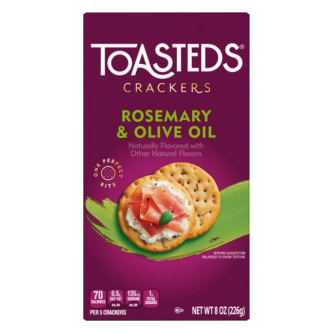 Rosemary & Olive Oil Crackers