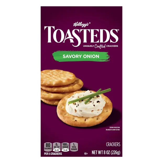 Savory Onion Crackers