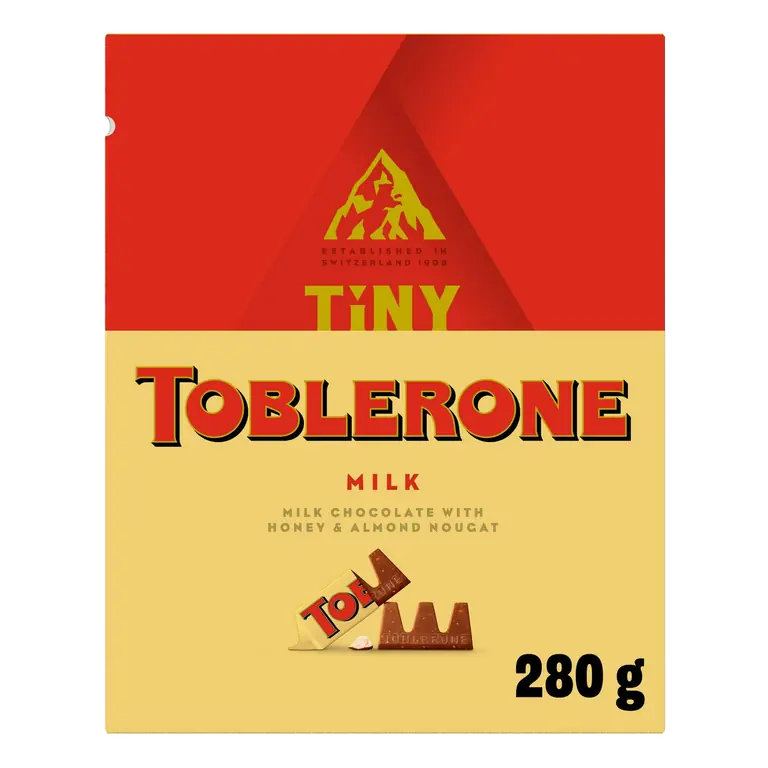 280g Milk Chocolate with Honey and Nougat Tinies Carton Gifting Box