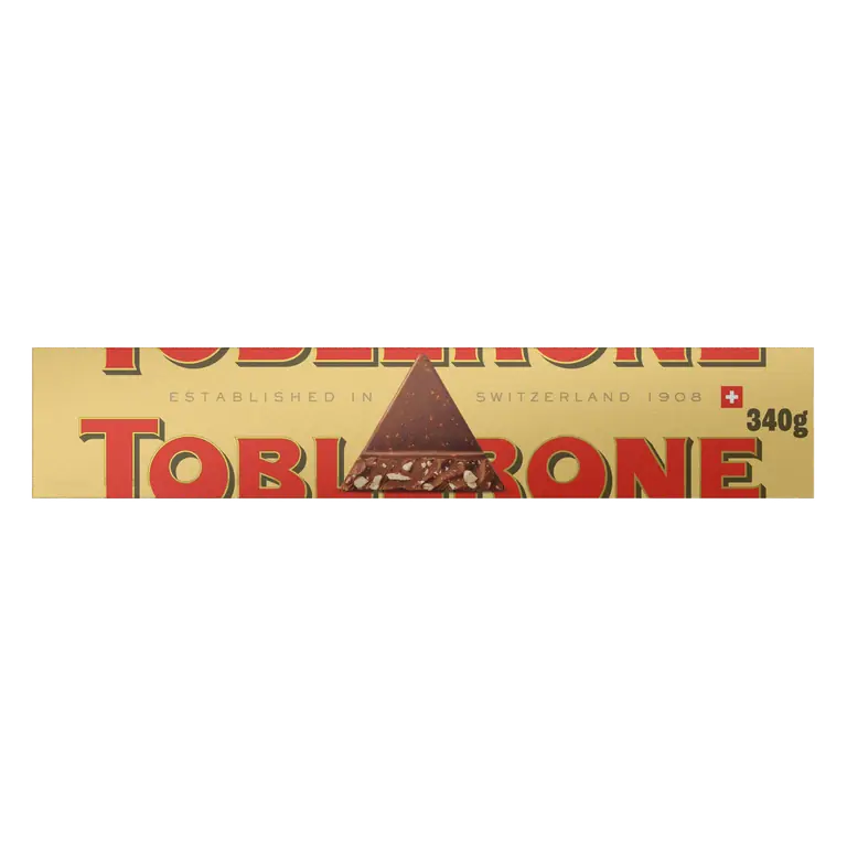 Toblerone Chocolate with Honey & Almond Nougat Gift Bar 340 g