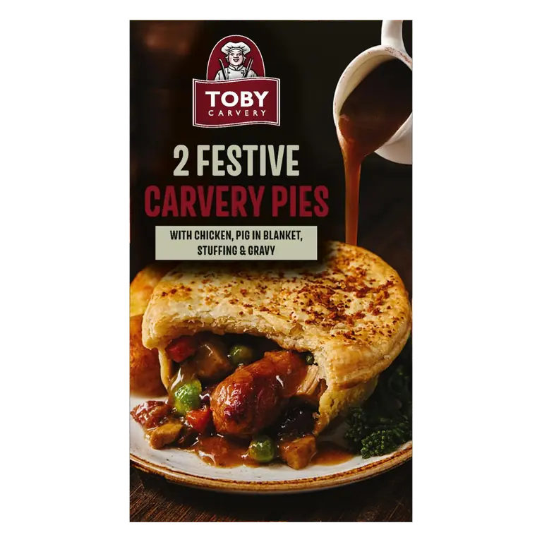 Toby Carvery 2 Festive Carvery Pies 420g