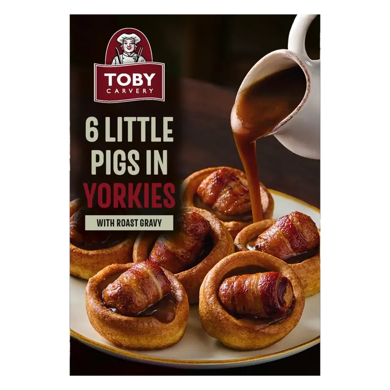 Toby Carvery 6 Little Pigs in Yorkshires 282g