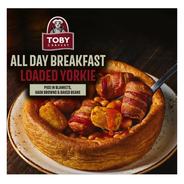 Toby Carvery All Day Breakfast Loaded Yorkie 365g