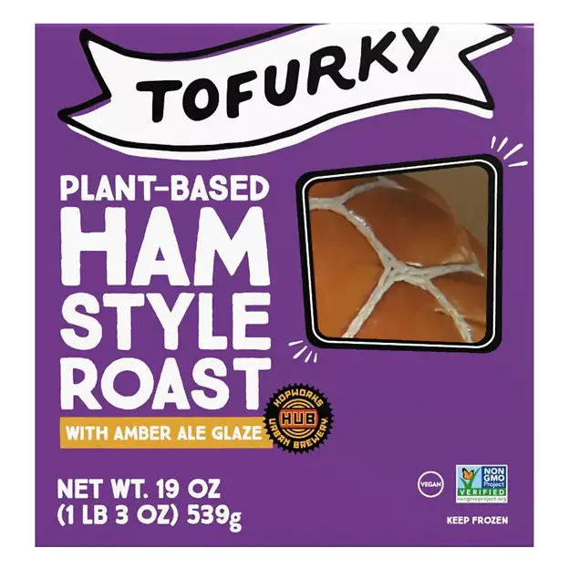 Plant-Based Ham Style Roast with Amber Ale Glaze