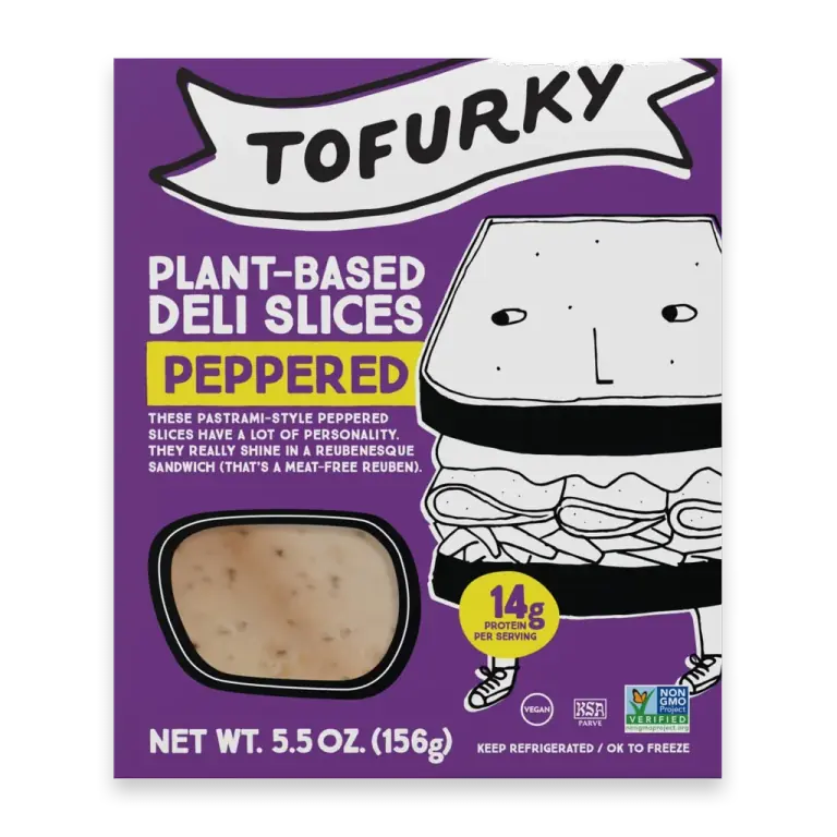 Plant-Based Peppered Deli Slices