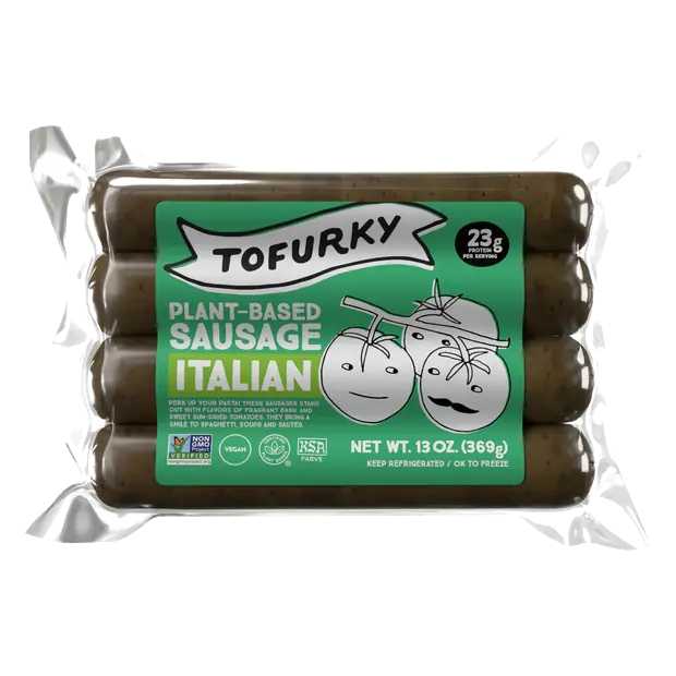 Plant-Based Vegan Italian Sausage - 4 ct Refrigerated