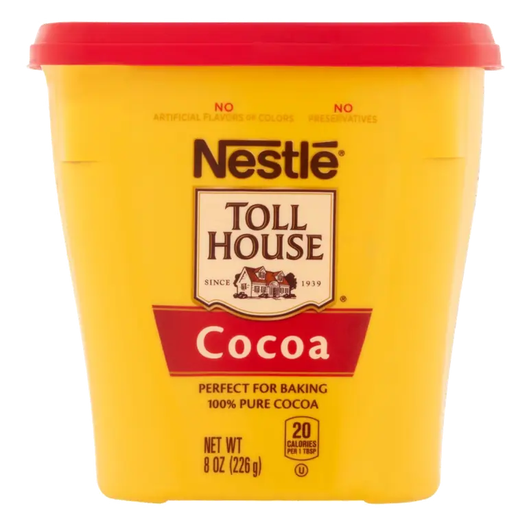 NESTLE TOLL HOUSE Cocoa 8 oz. Plastic Canister