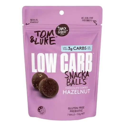 Low Carb Snackaballs Chocolate Coated Hazelnut