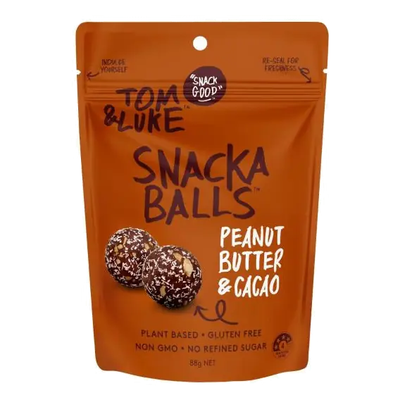 Peanut Butter & Cacao Snackaballs