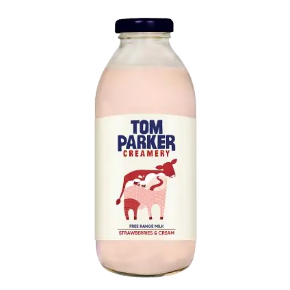 Free Range Milk Strawberries & Cream