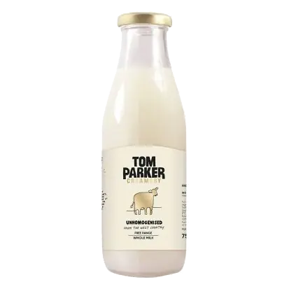Tom Parker Free Range Unhomogenised Whole Milk