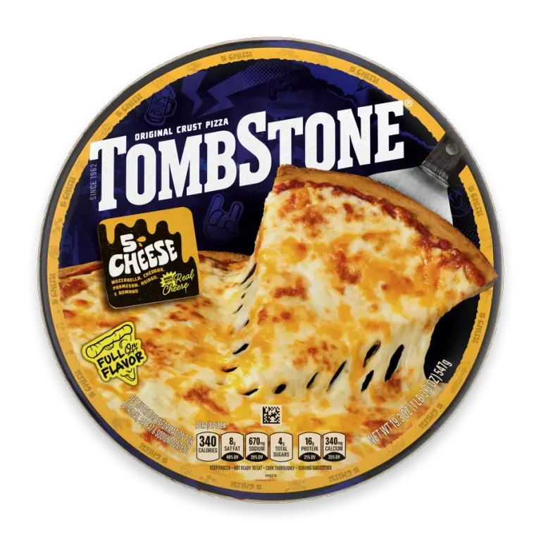 5 Cheese Original Crust Frozen Pizza