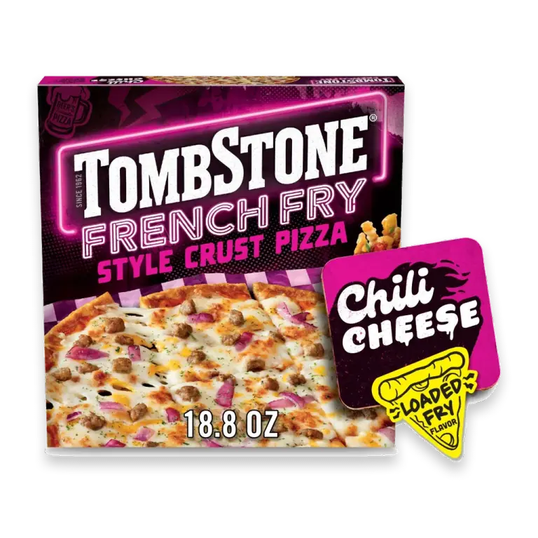 French Fry Style Crust Chili Cheese Pizza Gluten Free Frozen Pizza