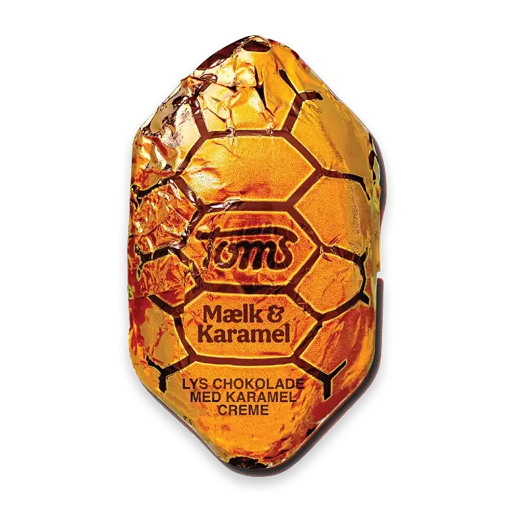 Choklad Stycksak Sköldpadda Karamel Stor 27.5g
