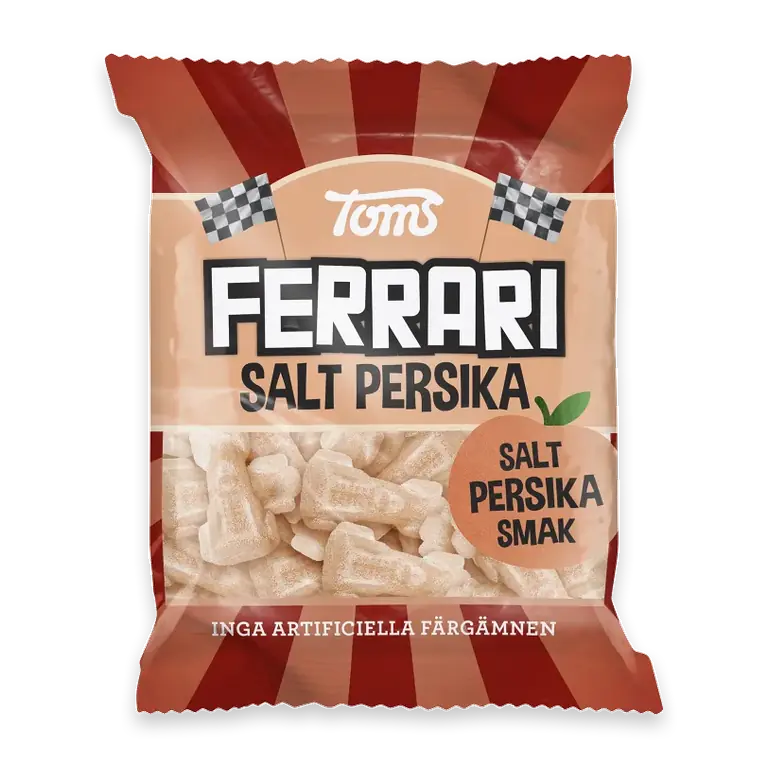 Godispåse Ferrari Salt Persika 110g