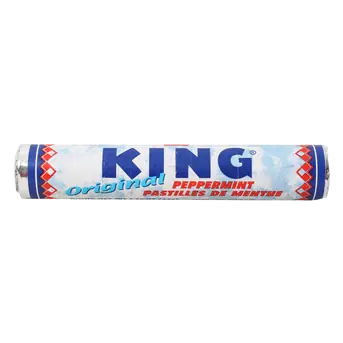 King Peppermint Candy Rolls 44g