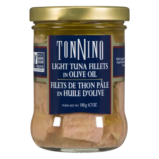 Light Tuna Fillets in Olive Oil 190 g