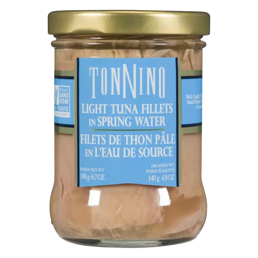 Light Tuna Fillets In Spring Water 190 g