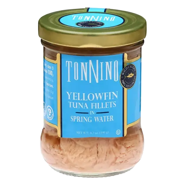 Yellowfin Tuna Fillets in Spring Water