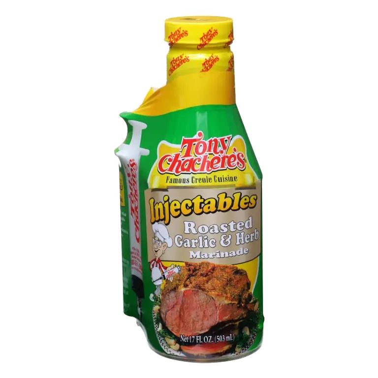 Tony Chacheres Marinade & Injector Garlic Herb, 17 fl oz
