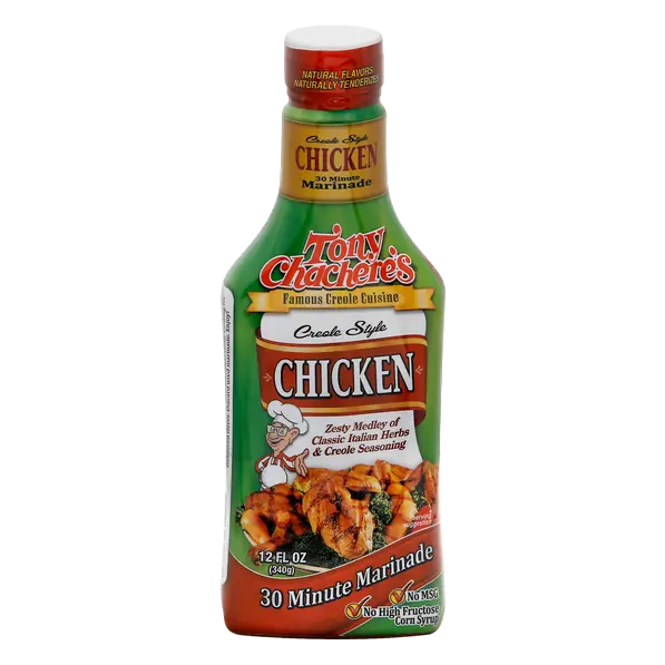 Tony Chacheres Creole Style Chicken 30 Minute Marinade