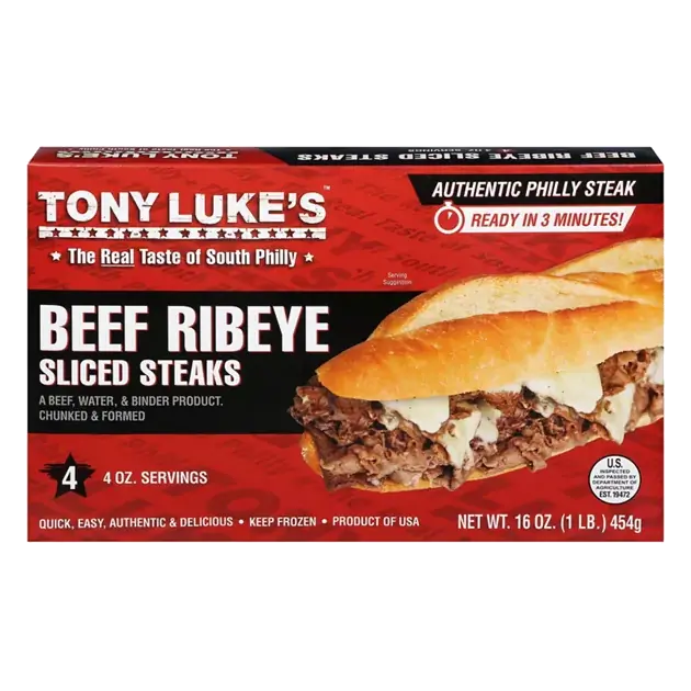 Sliced Beef Ribeye Steaks