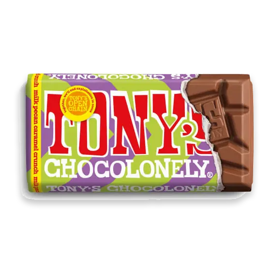 Pecan Karamell Crunch Mjölkchoklad Chocolonely