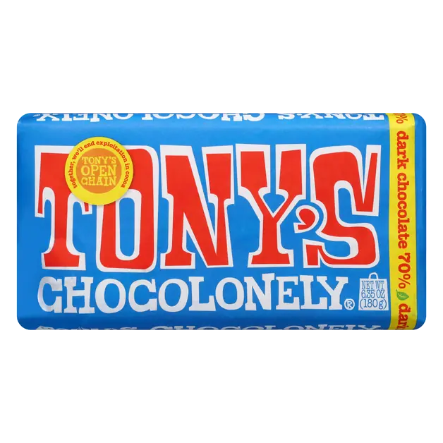 70% Dark Chocolate Candy Bar