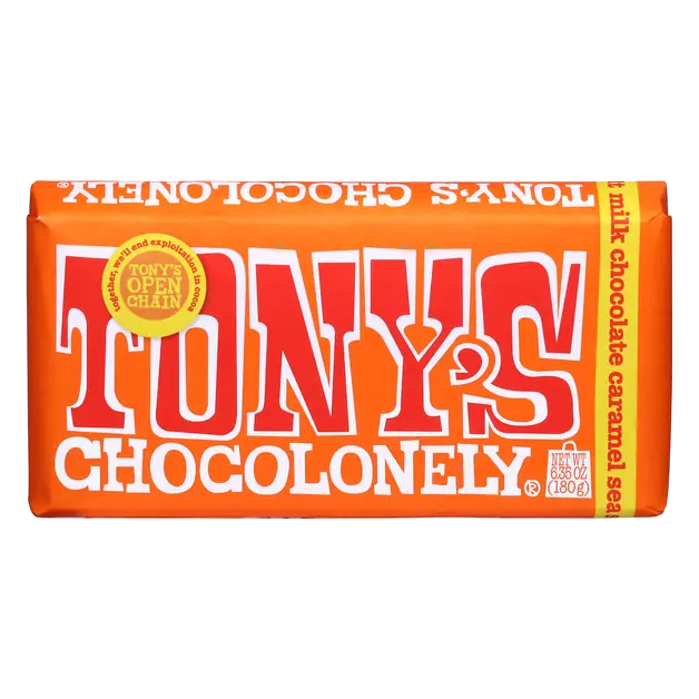 Caramel Sea Salt Milk Chocolate Candy Bar