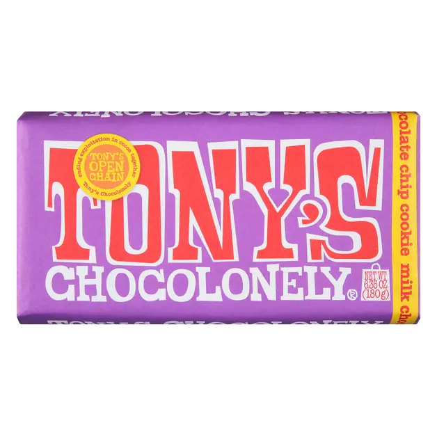 Chocolate Chip Cookie Milk Chocolate Candy Bar