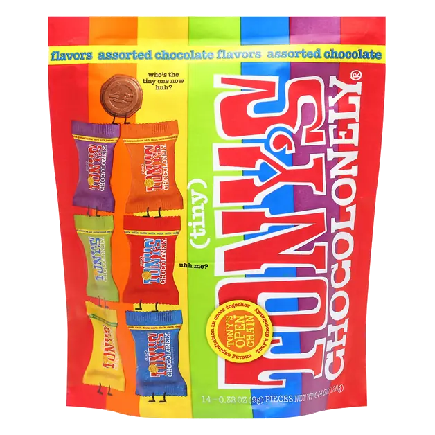Tiny Assorted Chocolate Flavors Candy - 14 ct
