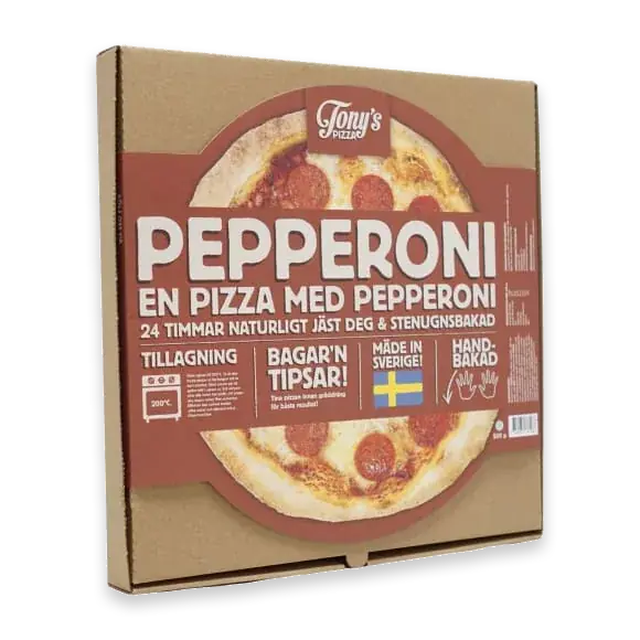 Pepperoni Pizza Fryst