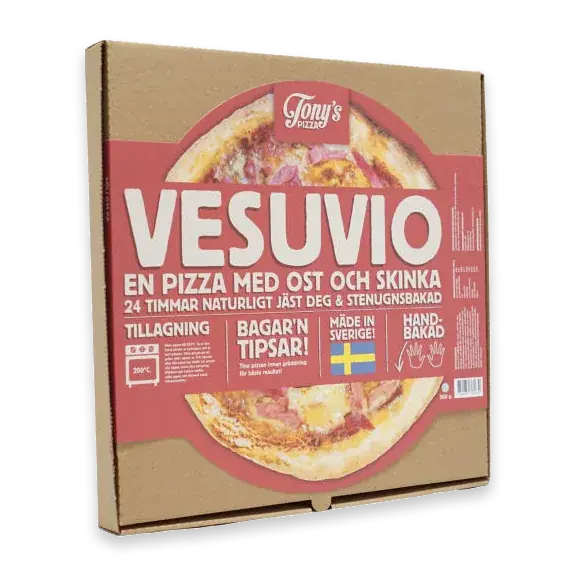 Vesuvio Pizza Fryst