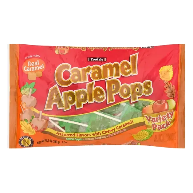 Apple Pops, Caramel, Variety Pack