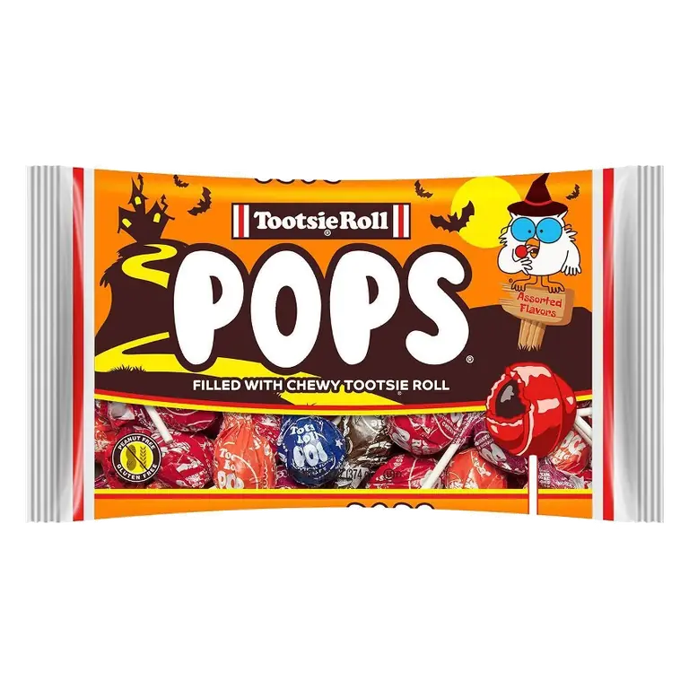 Tootsie Pops Halloween Bag Candy, 13.2oz
