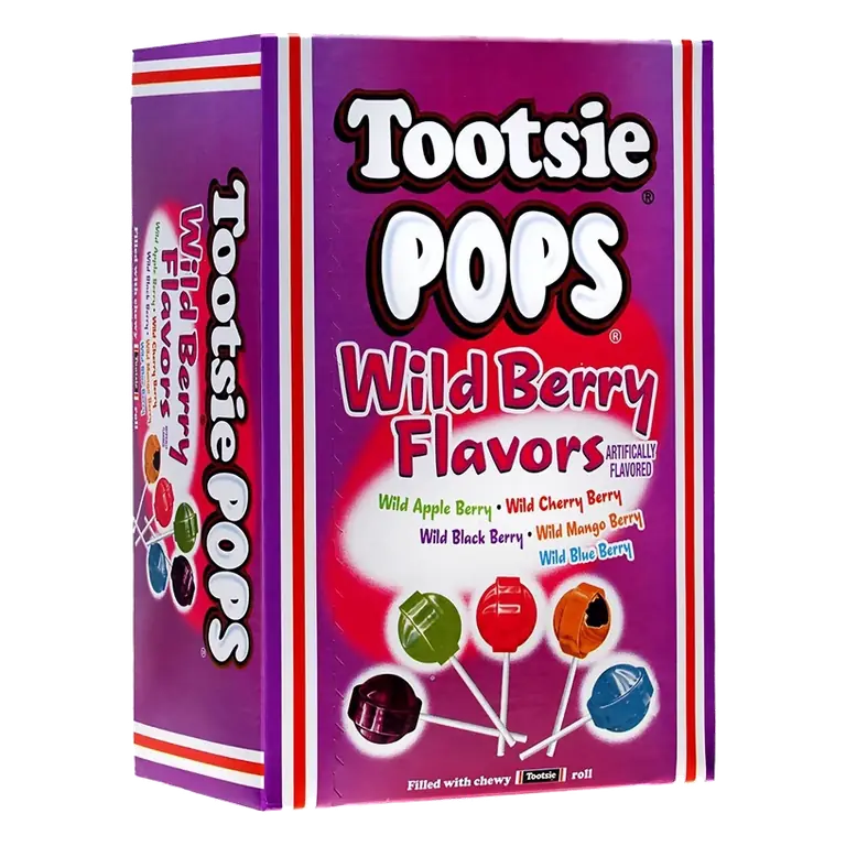 Tootsie Pops Wild Berry, 60oz