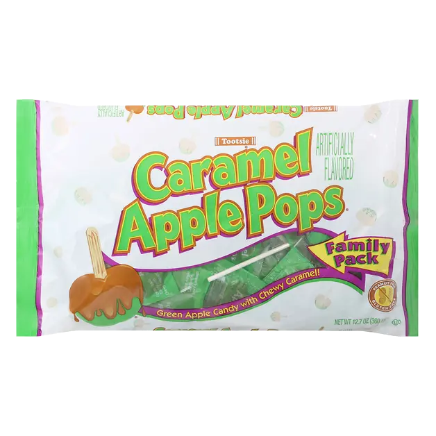 Caramel Apple Lollipop Candy Family Pack